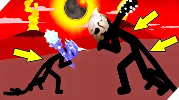 Самый большой великан в игре. Победили босса Гиганта - Stick War Legacy