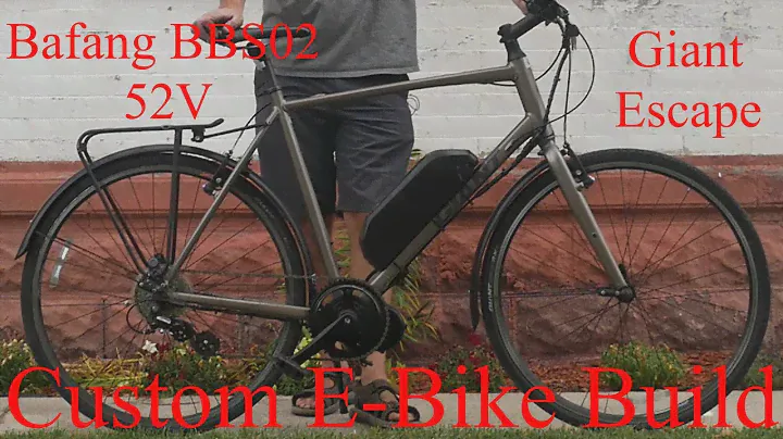 Custom E-bike Build: Giant Escape BBS02 52v