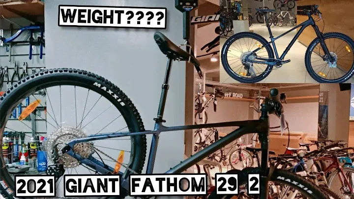 2021 GIANT FATHOM 29 2 + WEIGHT w/o PEDAL (Small)