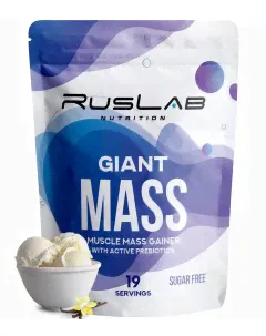 Гейнер Giant Mass 950гр вкус ванильное мороженое